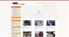 Desktop Screenshot of apalogistics.com
